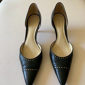 Ann Taylor Black Leather Pump